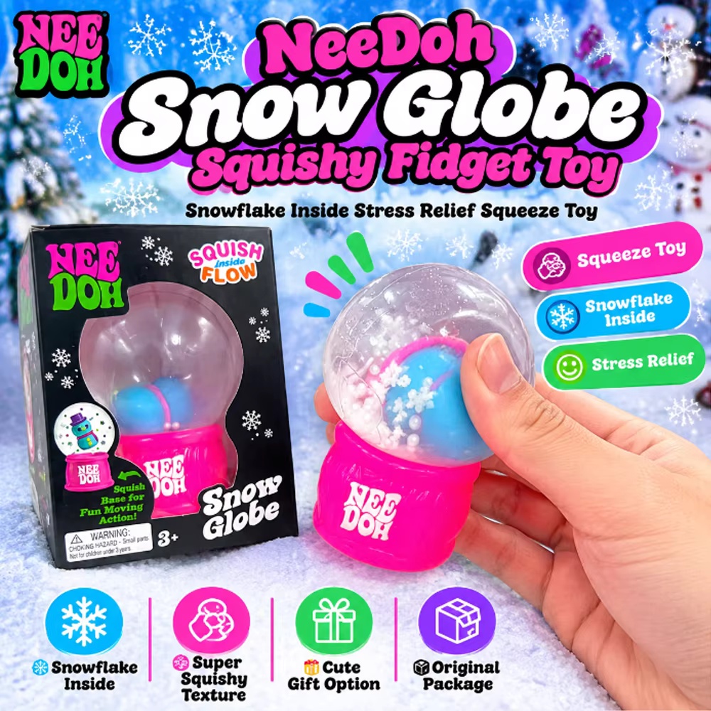 Fidget Cube Original - Brandneues Produkt NeeDoh Squish Flow Schneekugel