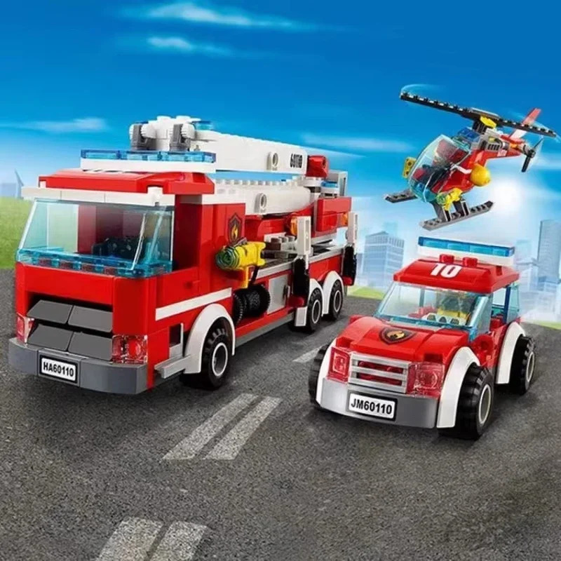 Stadt-Feuerwache, Hubschrauber – Lego Set City Bewertung und Preis