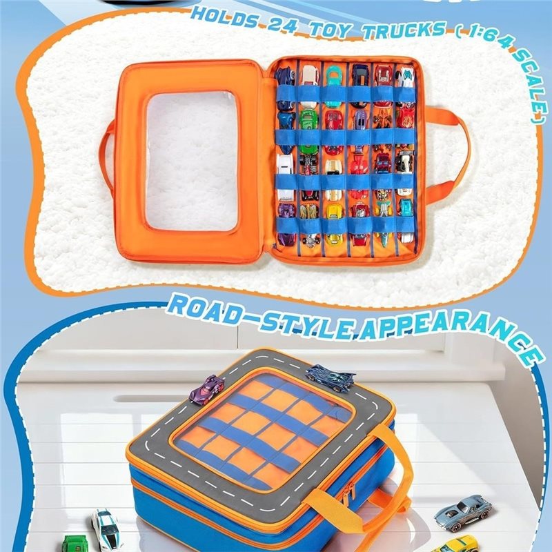 MACH- Truck-Aufbewahrungskoffe – Hot Wheels Car Monster Trucks Bewertung und Preis