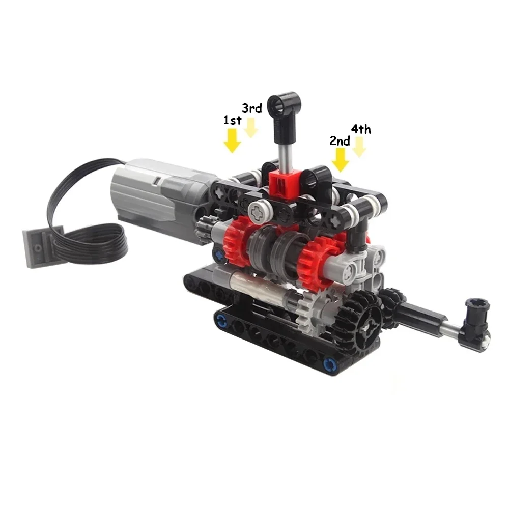 Moc High-Tech 4-Gang-Getriebe  – Lego Set Technic Bewertung und Preis