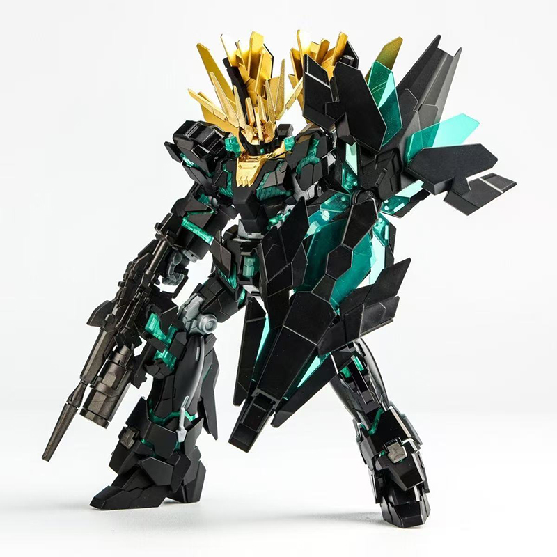 HG 1/144 RX-0 Unicorn Banshee  – Bandai Model Gundam Hg Bewertung und Preis